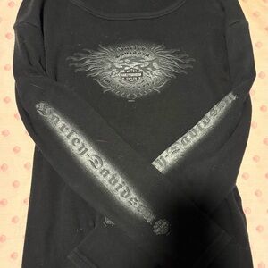 Harley-Davidson Black Long Sleeve Shirt
